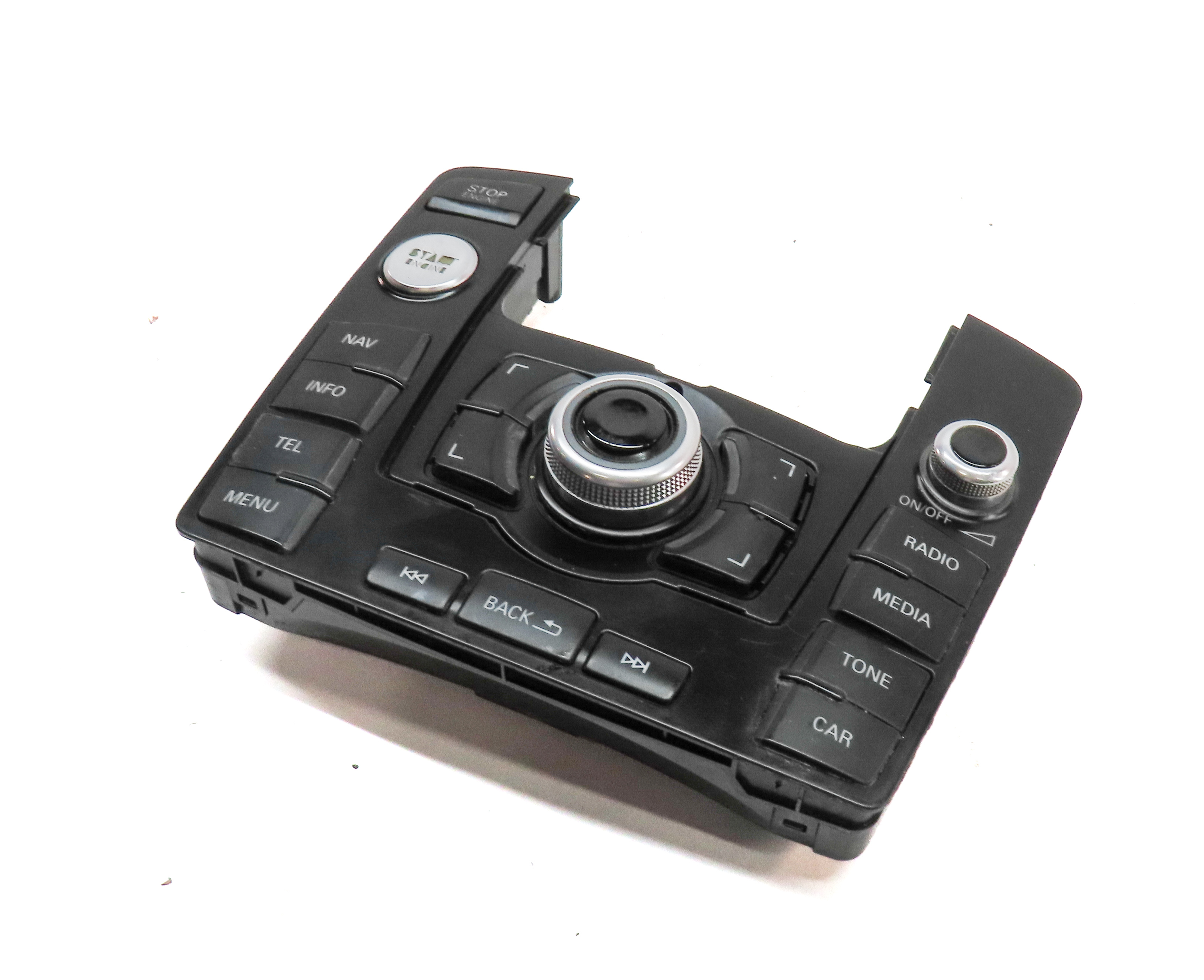 2012-2015 AUDI Q7 (4L) FRONT CENTER CONSOLE MMI MEDIA NAVIGATION CONTROL SWITCH — exact item pictured